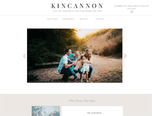 Tablet Screenshot of kincannonphotography.com